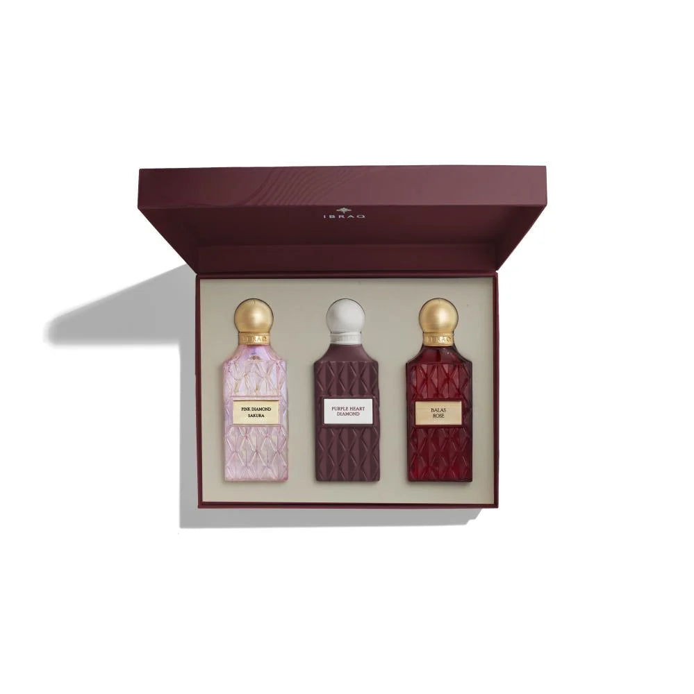 DIAMOND MAROON BOX 3 perfumes each (75)