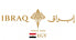 A gold and black logo design featuring the word 'IBRAQ' in gold serif letters, an ornate central decorative emblem, Arabic script, 'SINCE 1929' in gold, and a small Egyptian flag above 'EGY' in gold, all on a plain white background.